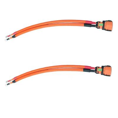 High voltage power connection harness
