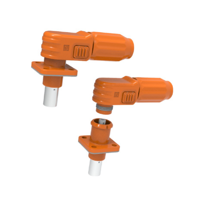200A 1000V Single core waterproof elbow connector